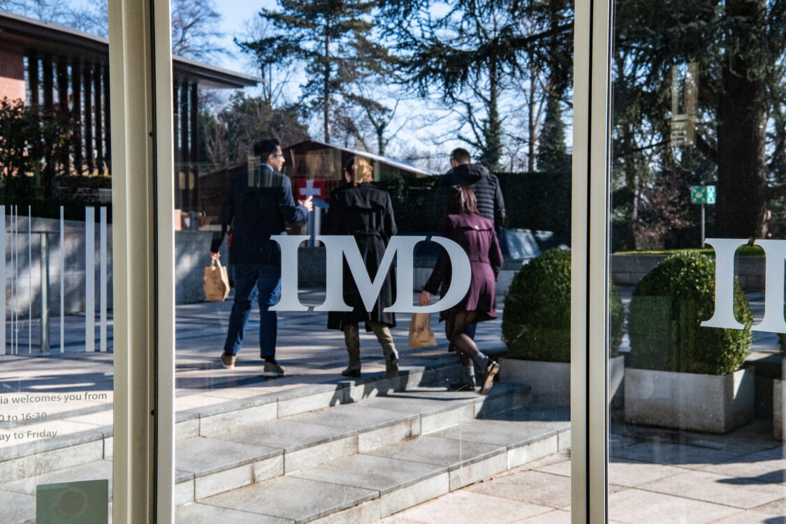 IMD 2023 MBA students. Photo ©Mark Henley/IMD
