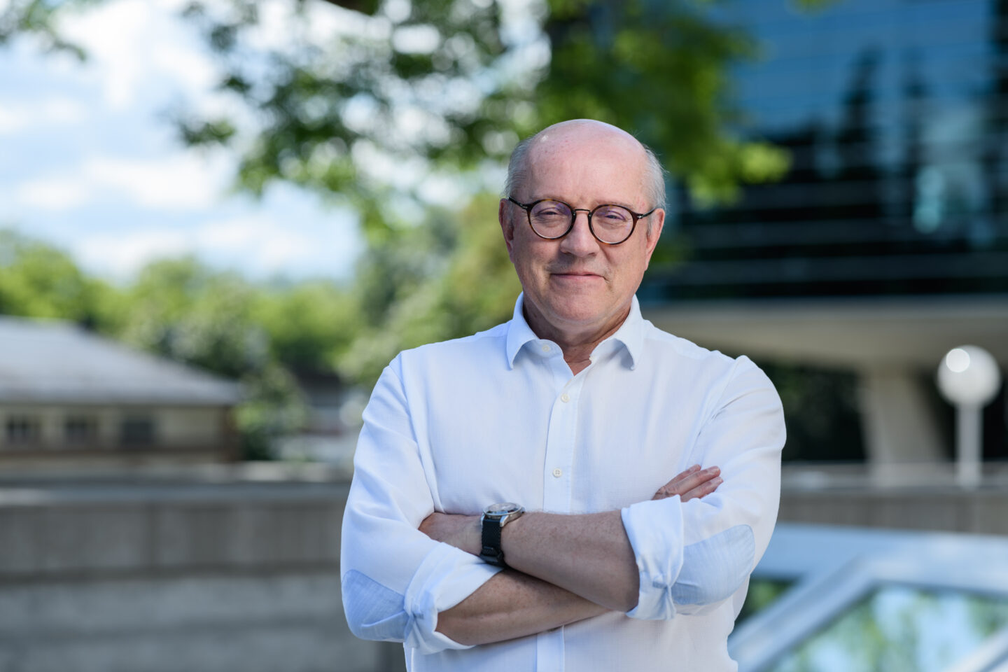 Benoît Leleux, professor. IMD campus, Lausanne, 1st July 2022.