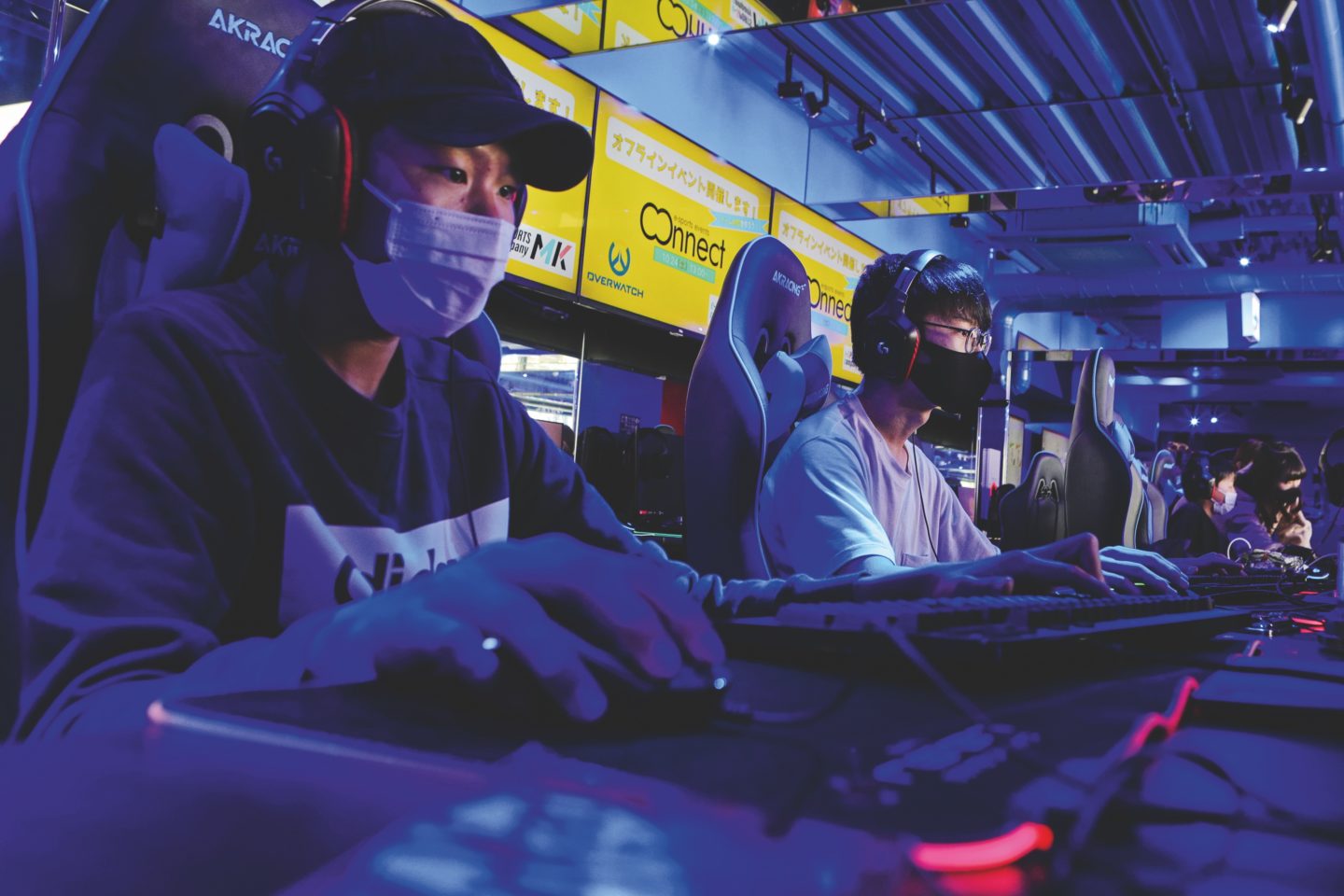 Gamers at Japan's First Dedicated e-Sports gaming Hotel
