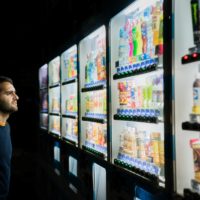 Vending machine in Japan