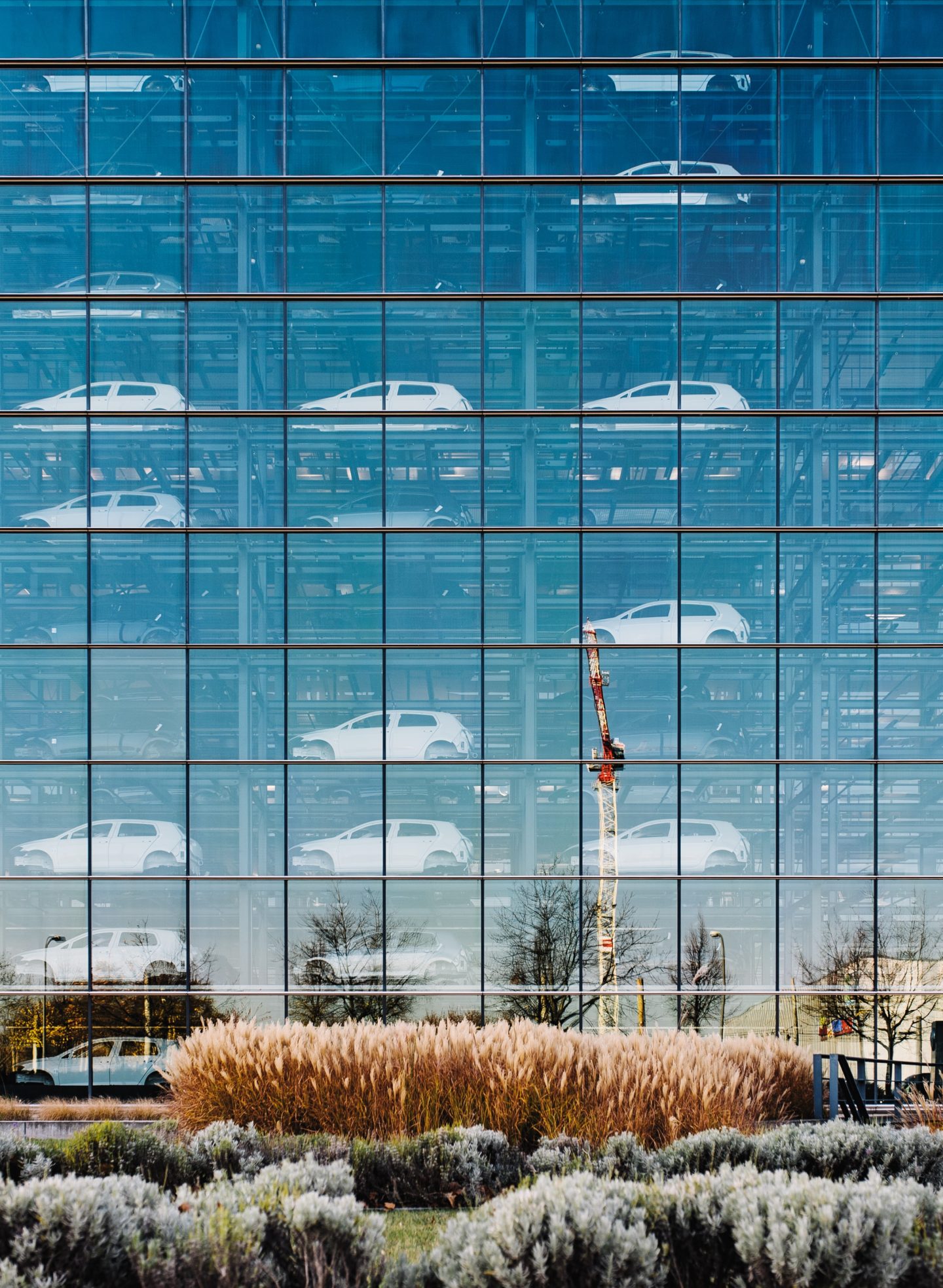 The VW Transparent Factory in Dresden, Germany