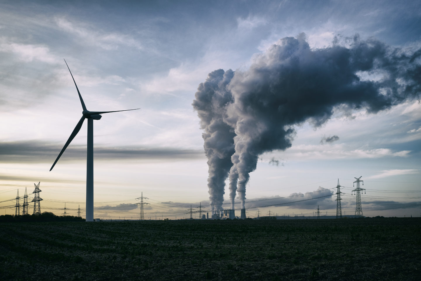 Fossil fuels and wind energy