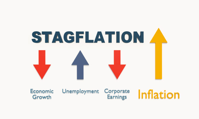 Stagflation concept