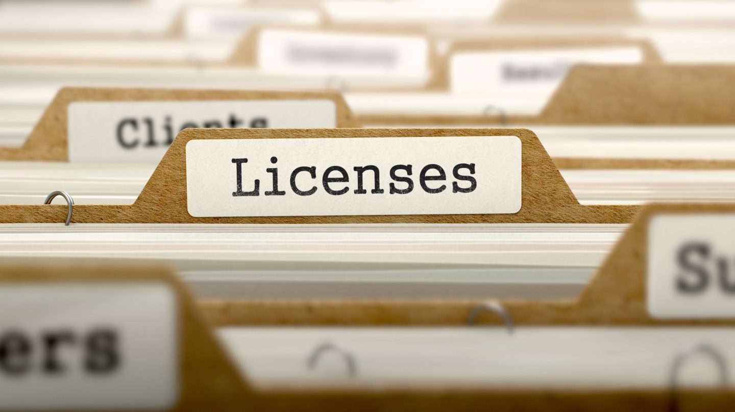 Licenses folder