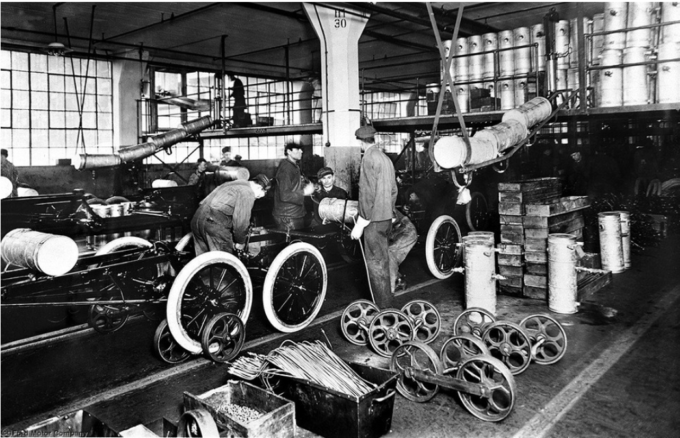 Ford model T assembly