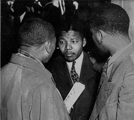 Mandela at his trial