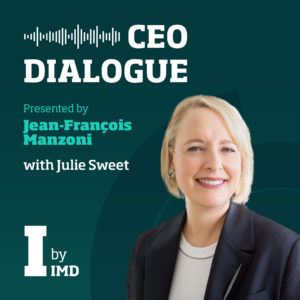 CEO Dialogue podcast Julie Sweet
