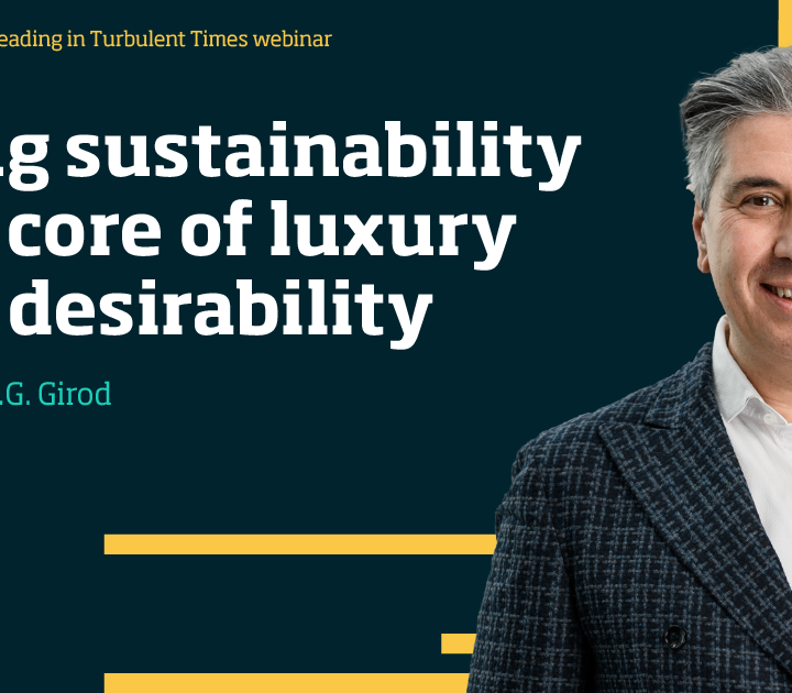 Protecting luxury’s future by creating a positive impact strategy