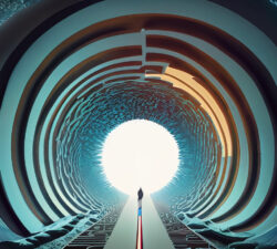 Time tunnel for a sustainable business transformation