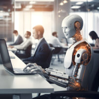 Efficient Robotic Assistant in a Modern Office - Generative AI