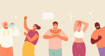 People concept healthy lifestyle vector