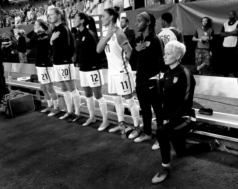 Activist athletes - Megan Rapinoe success and charisma