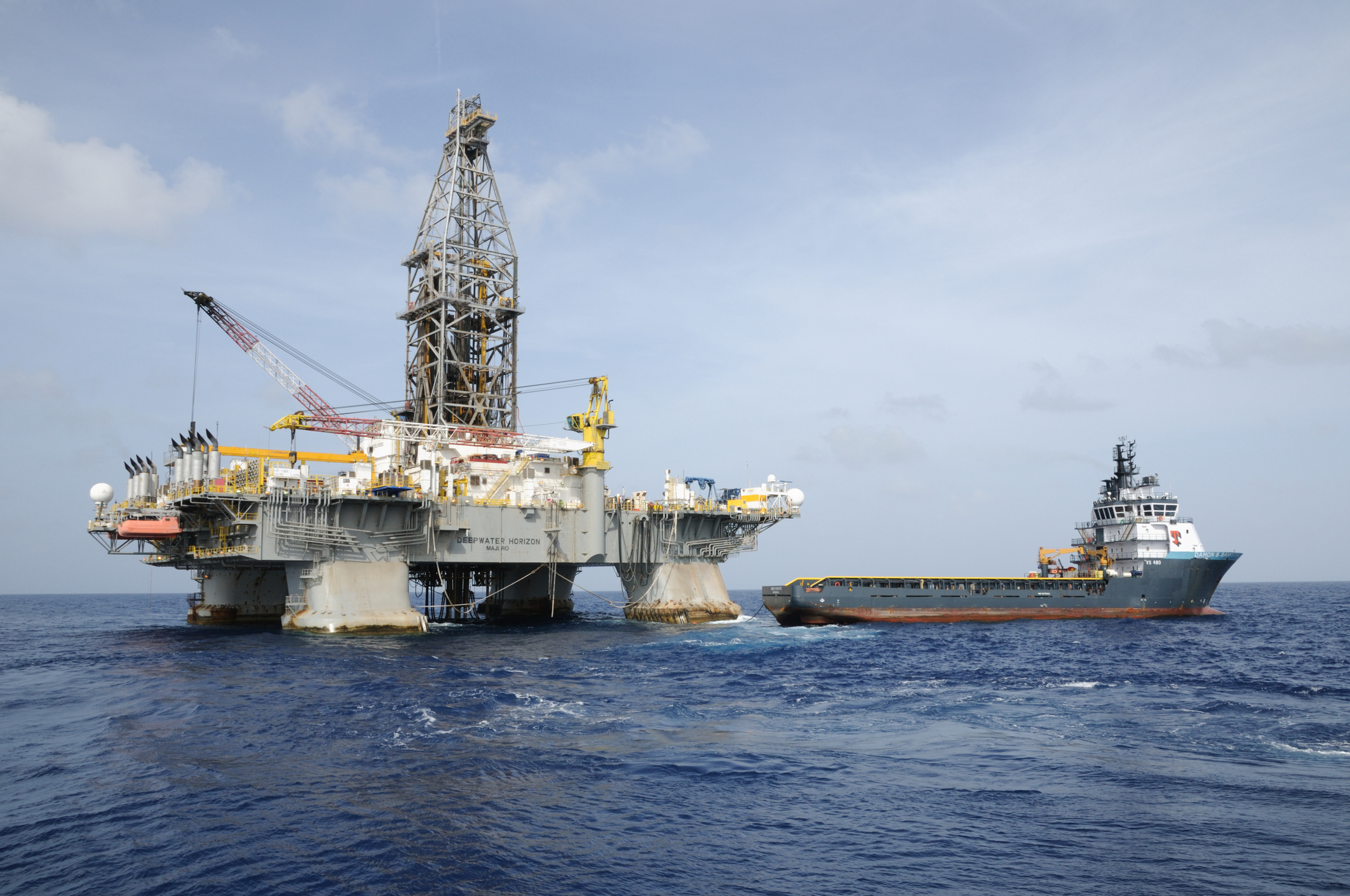 Deepwater Horizon is a oil rig in the golf of mexico leased to BP from 2001 until September 2013