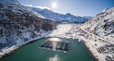 sustainable energy from Lac des Toules Valais