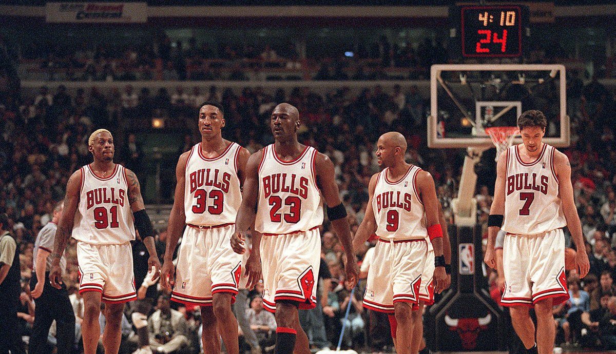 mickael jordan 90' team