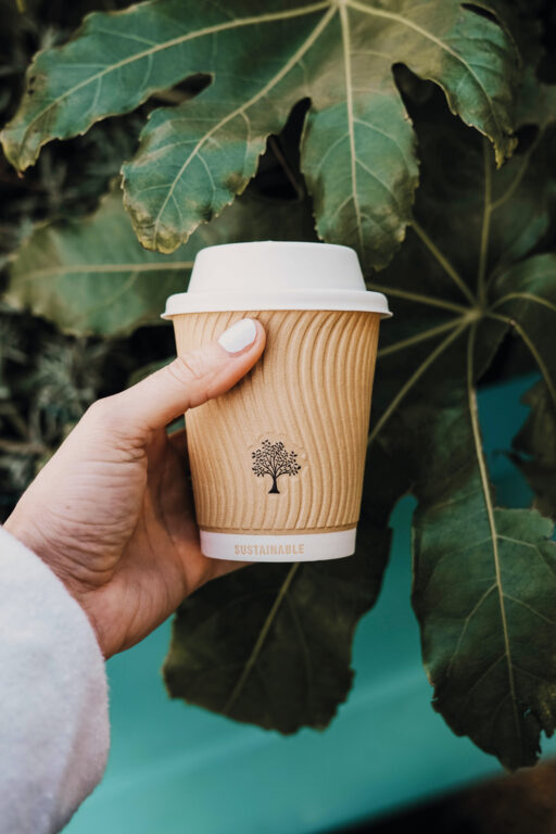 Reusable coffee cups are one way of cutting plastic waste