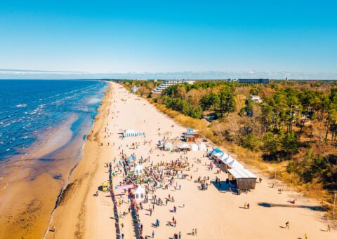 beach half full