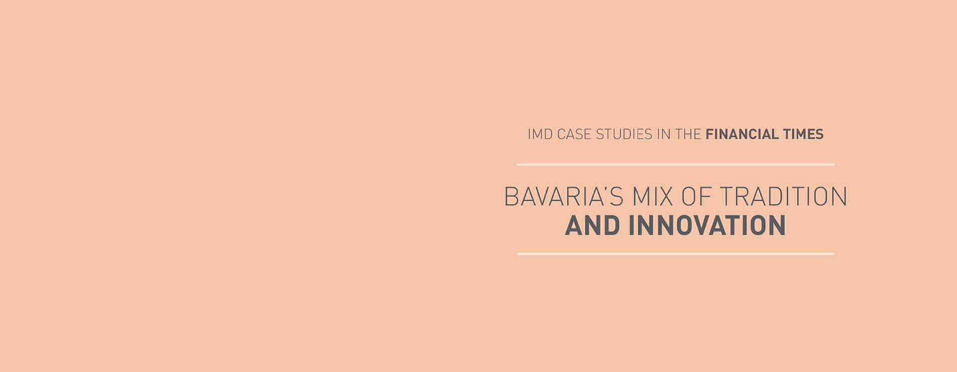  - IMD Business School