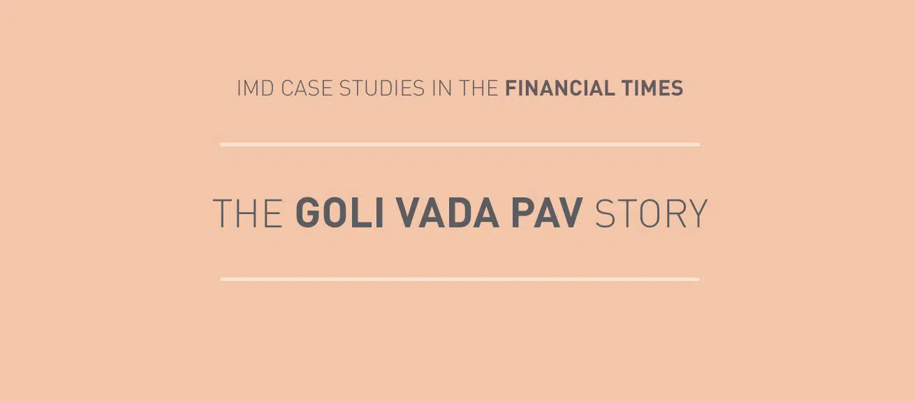 The Goli Vada Pav story