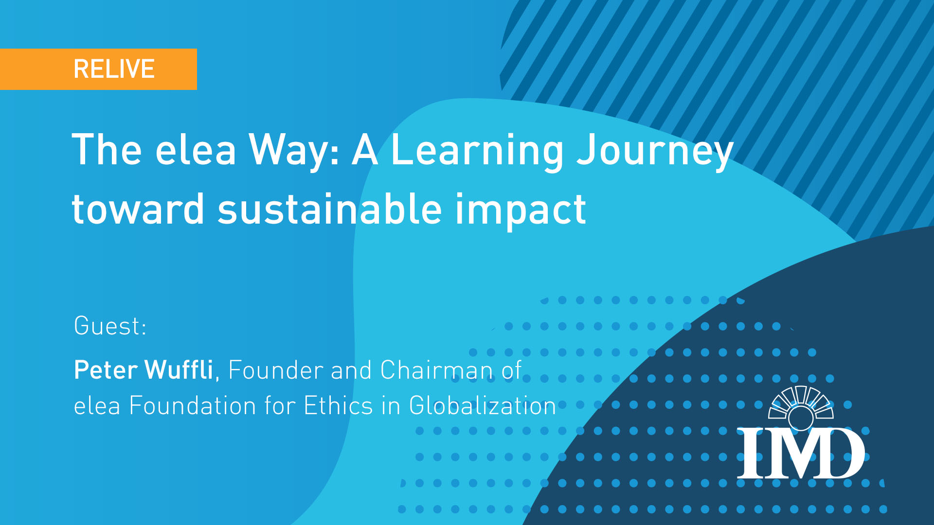 The elea Way: a learning journey toward sustainable impact