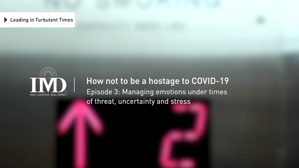 How not to be a hostage to COVID-19: Episode 3