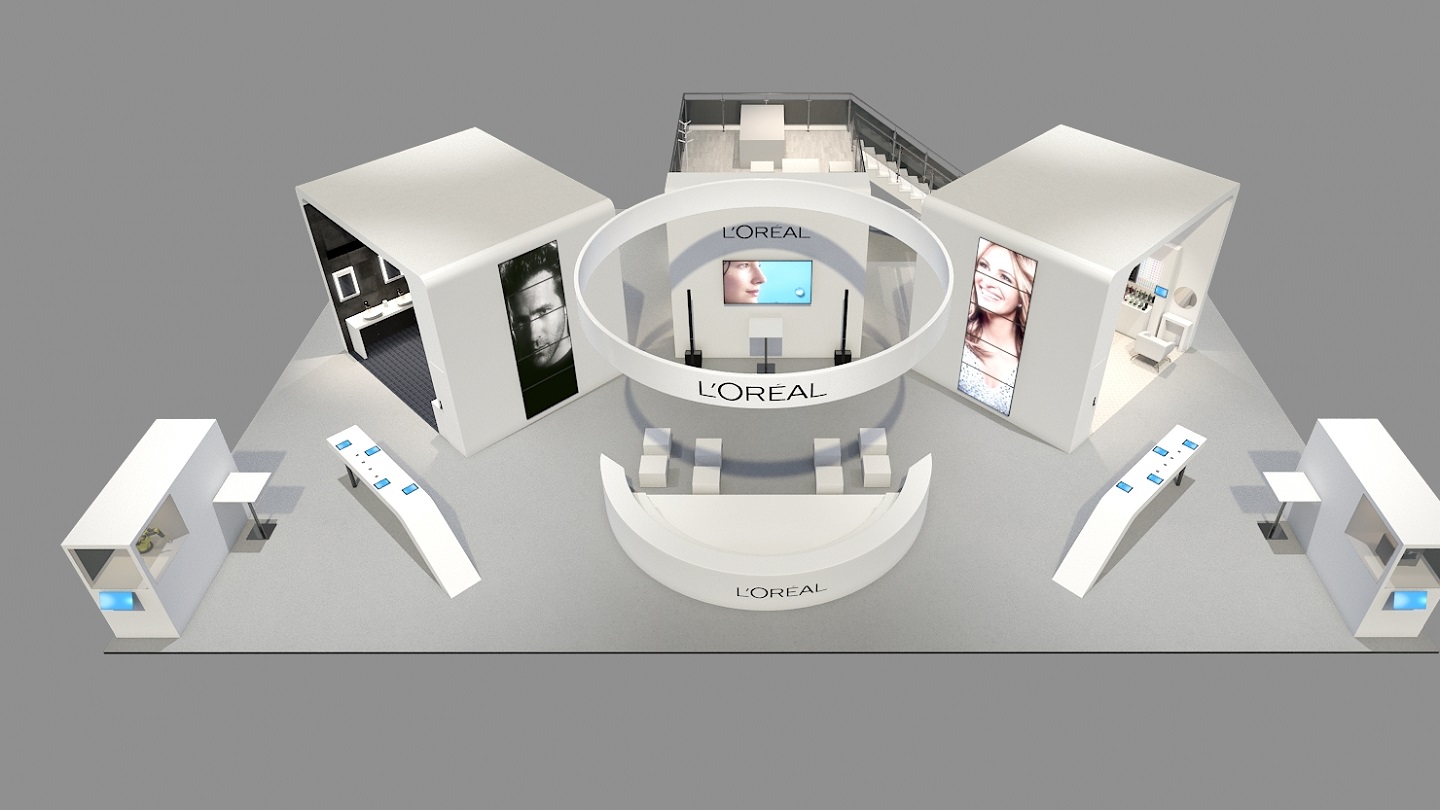 Loreal stand at Viva Technology 2018 - IMD Business School