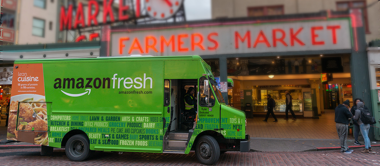 Amazon Fresh and the disruption of the supply chain