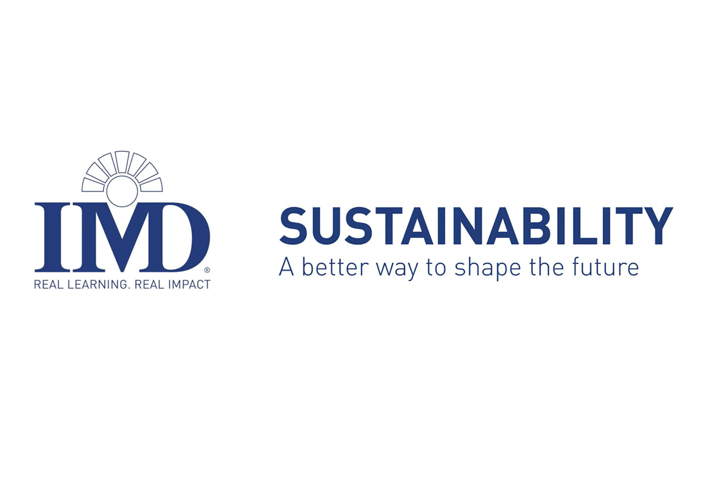 sustainability  - IMD Business School