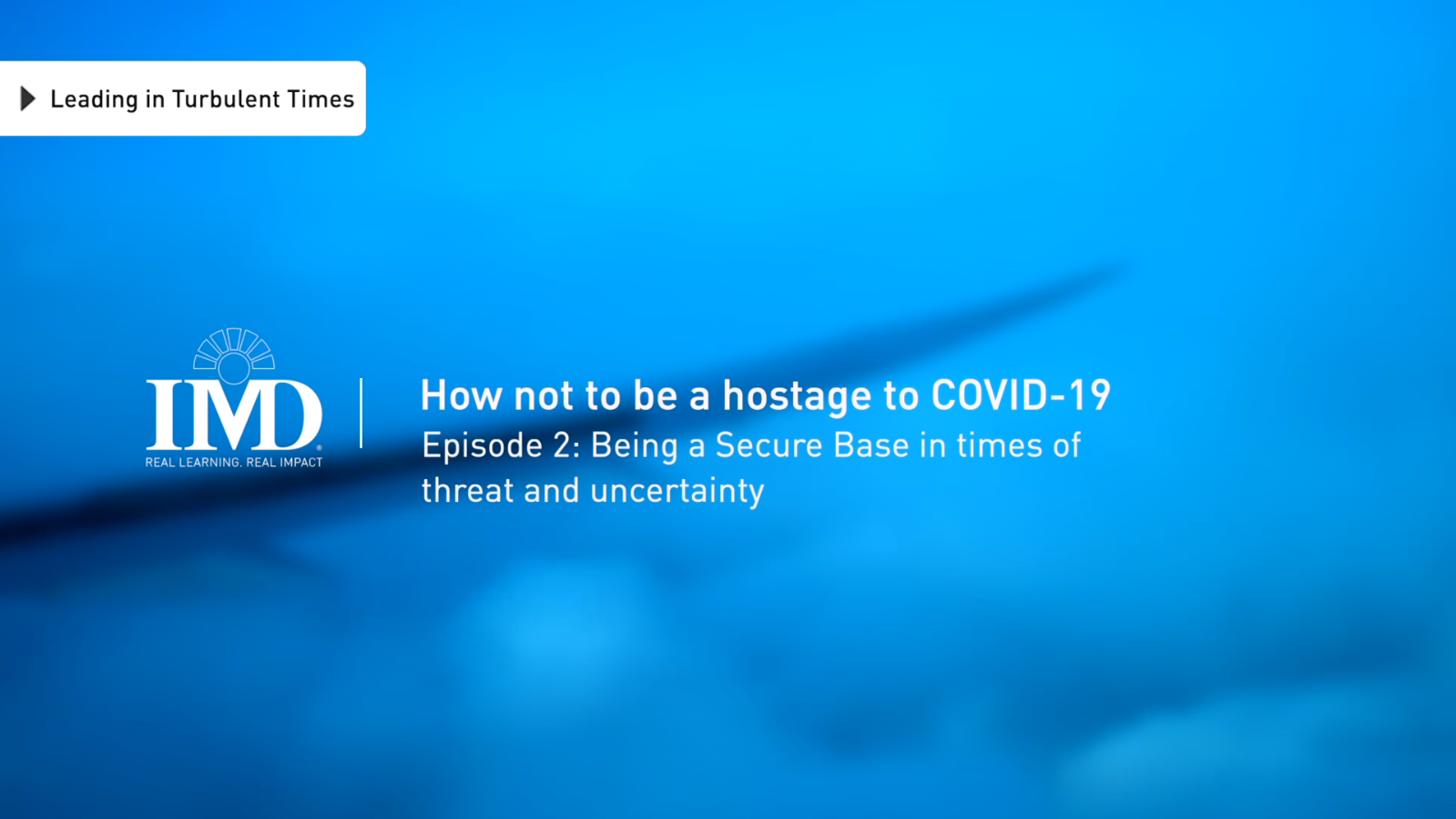 How not to be a hostage to COVID-19: Episode 2