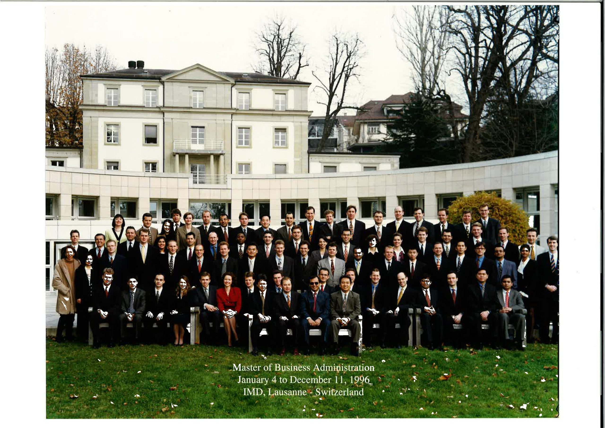 MBA Class of 1996 - IMD Business School