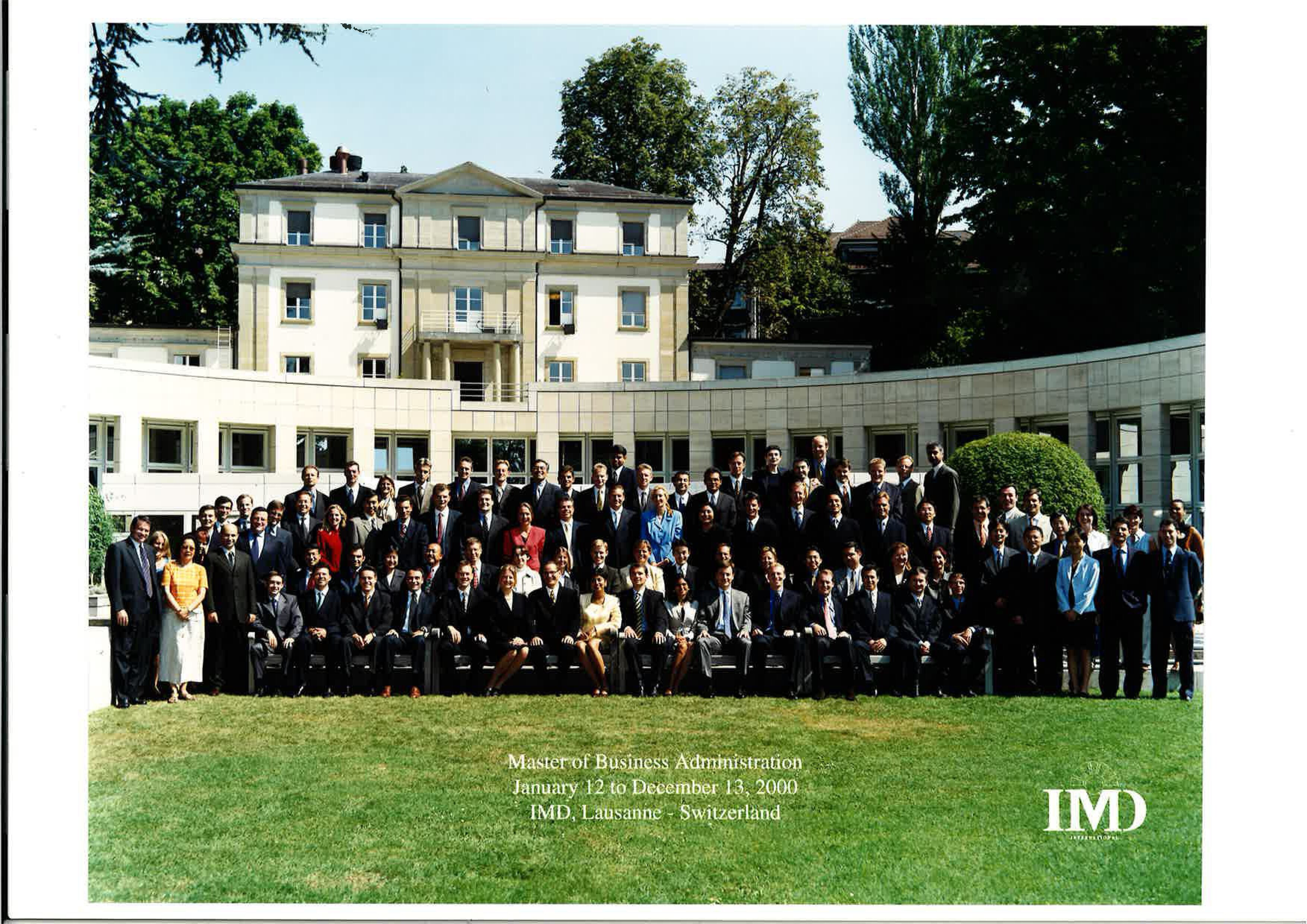 MBA Class of 2000 - IMD Business School