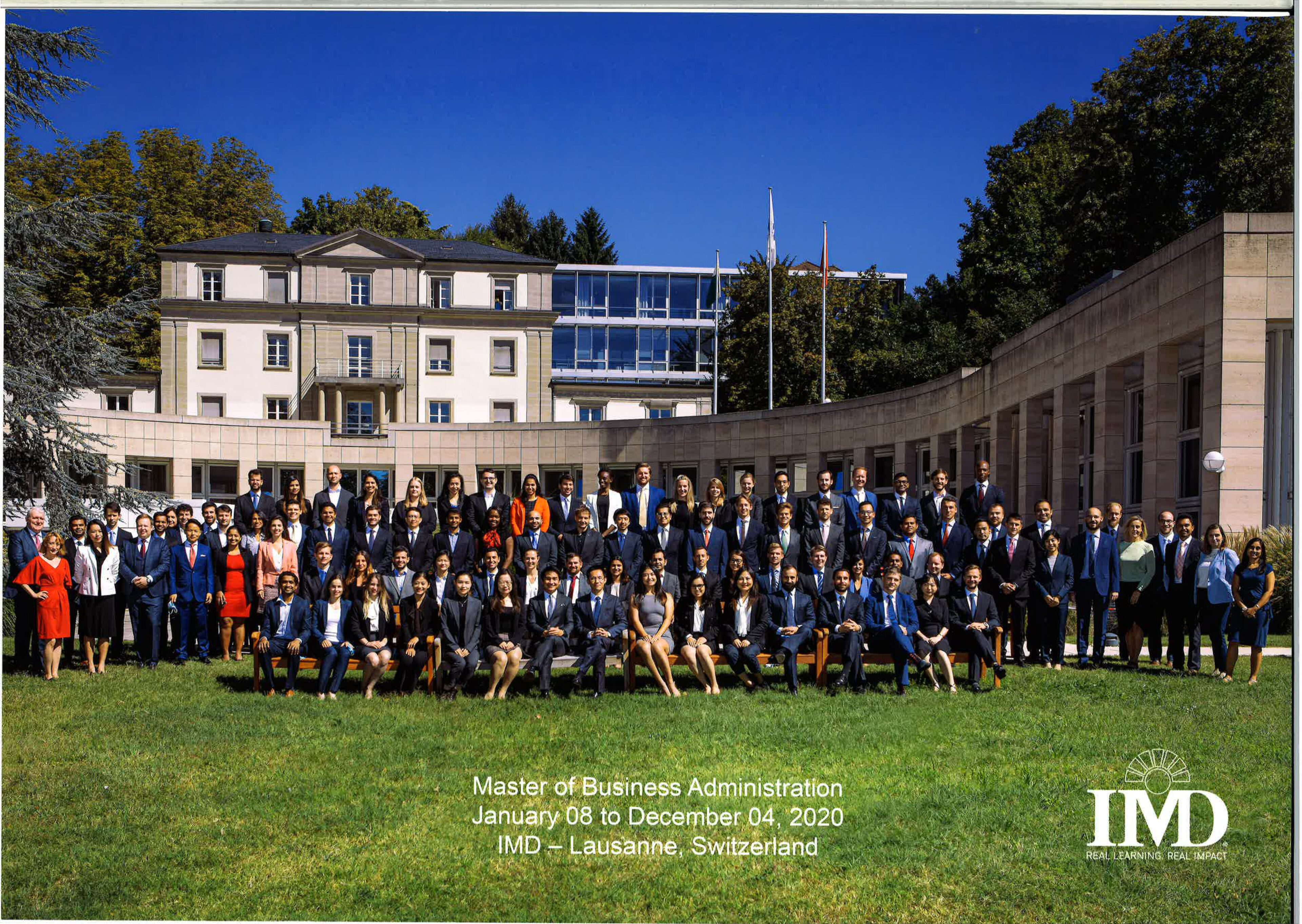 MBA Class of 2020 - IMD Business School