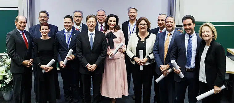 IMD Director Diploma Graduation Ceremony, Tuesday November 26, 2019 in Lausanne. (KEYSTONE/Valentin Flauraud) - IMD Business School