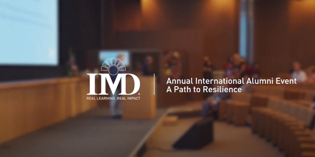 Be open and authentic about your mental health struggles, One Mind Executive Vice President tells IMD alumni at annual event - IMD Business School