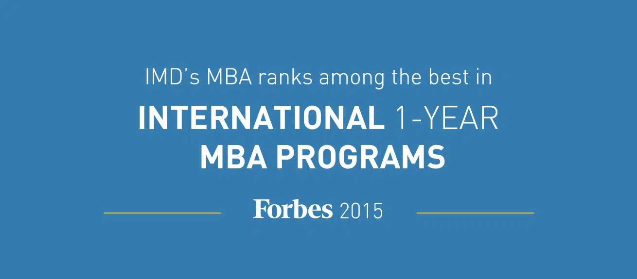 - IMD Business School