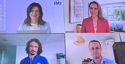 Five social innovation and sustainability leaders feature at IMD’s All MBA Alumni Event