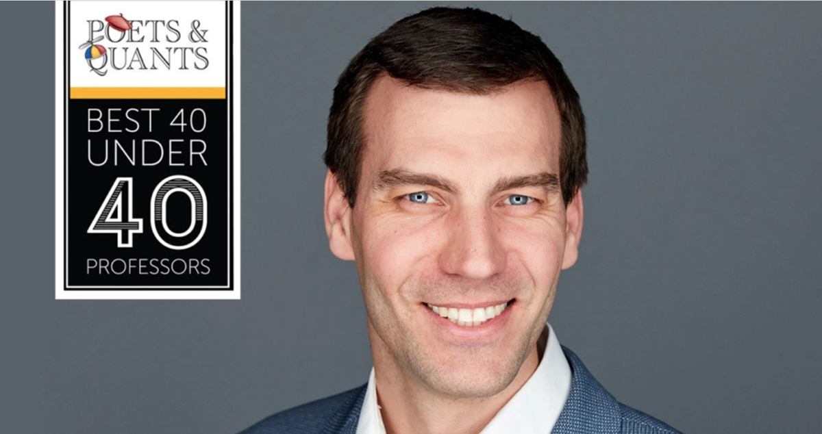 peter-vogel-fb.png - IMD Business School Peter Vogel features in Poets & Quants Best 40 Under 40 MBA professors list - IMD Business School