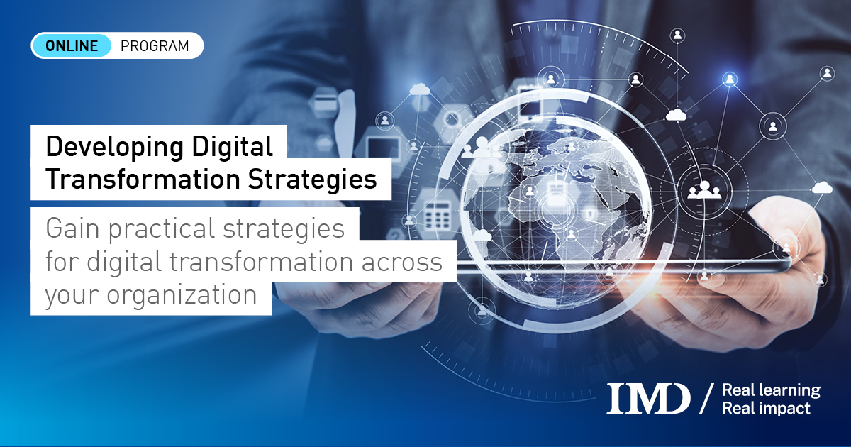 Developing Digital Transformation Strategies Online Program