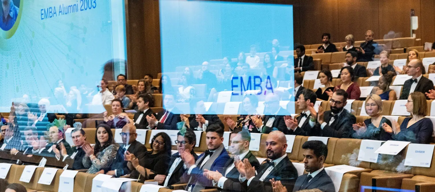 EMBA graduation 2022 - IMD Business School