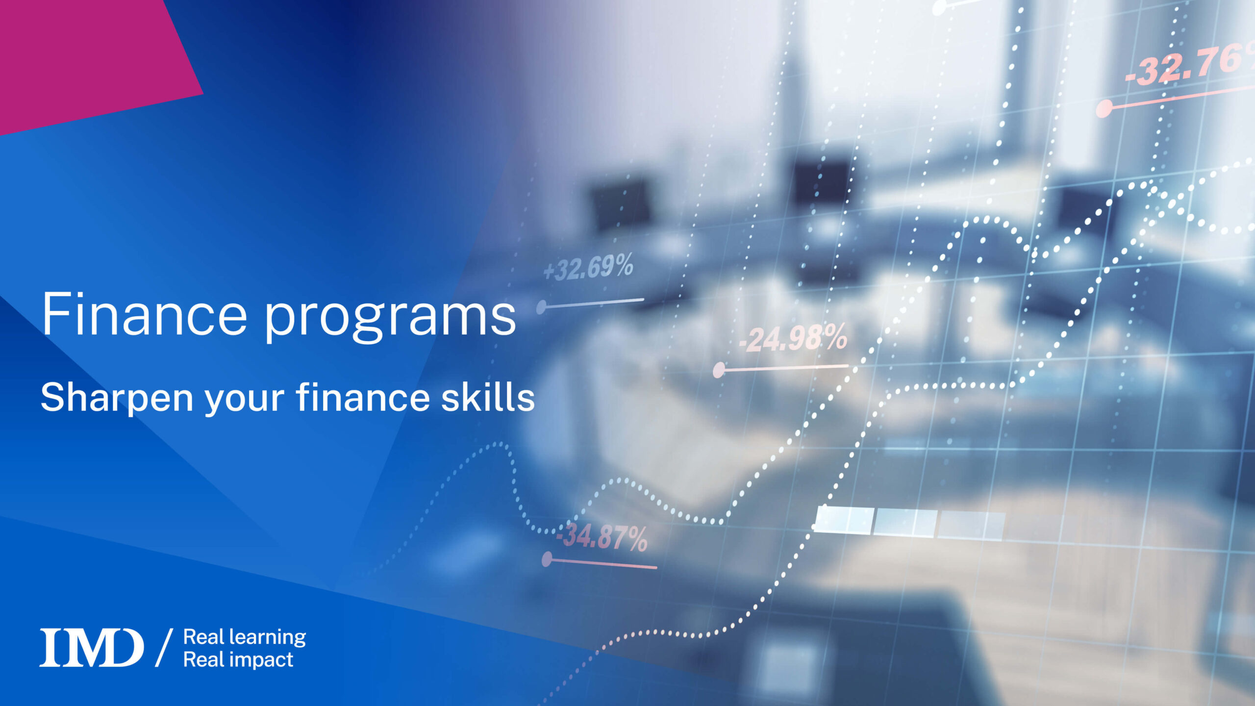 Finance Programs - Executive Education - IMD Business School