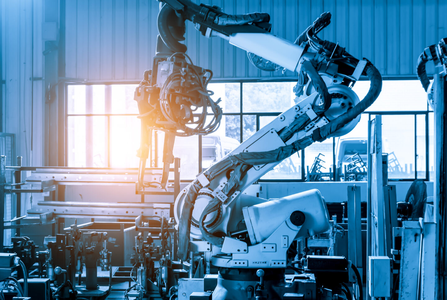 Welding robot for auto parts production line Automation robot