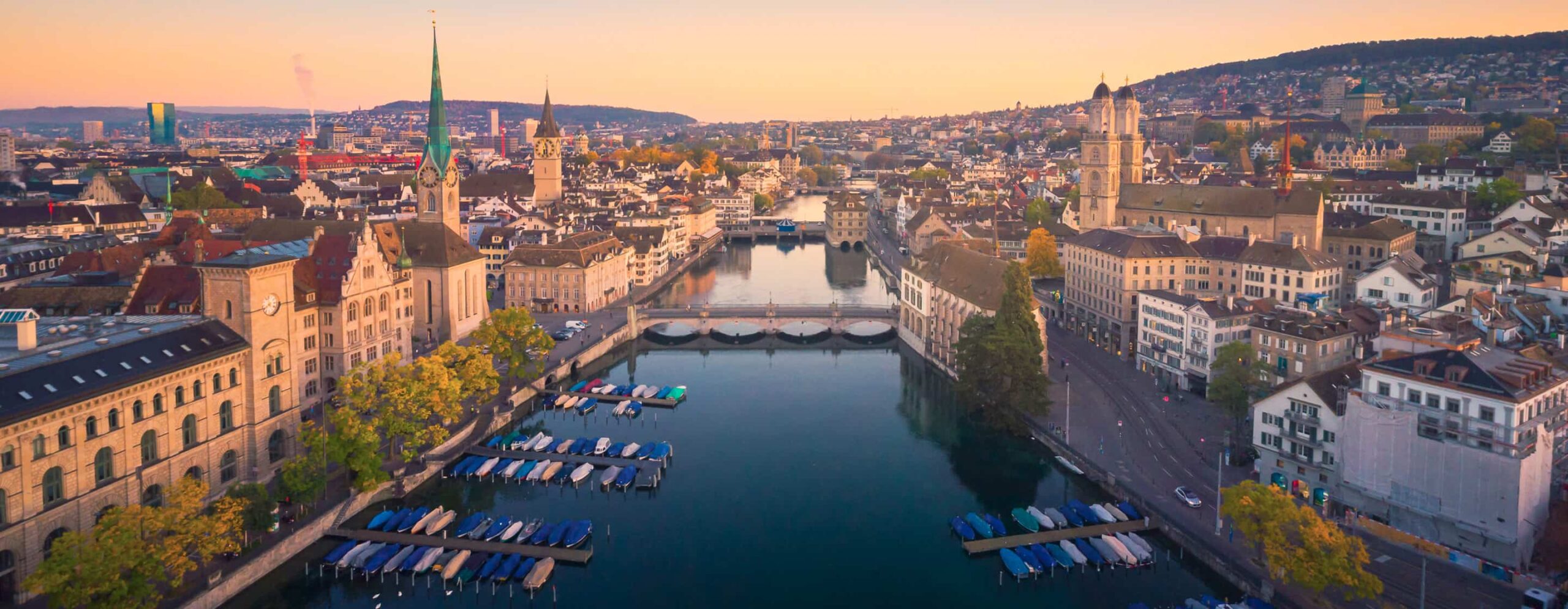 Scenic view of Zurich Switzerland - IMD Business School