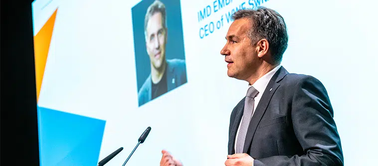 Thomas Vellacott, CEO of WWF Switzerland - IMD Business School