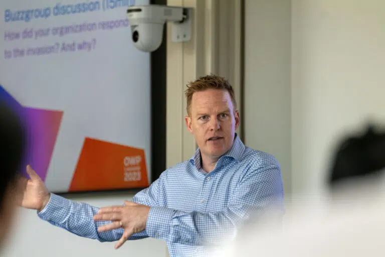 Navigating Geopolitics with David Bach - OWP 2023 © Olivier Vogelsang - IMD Business School