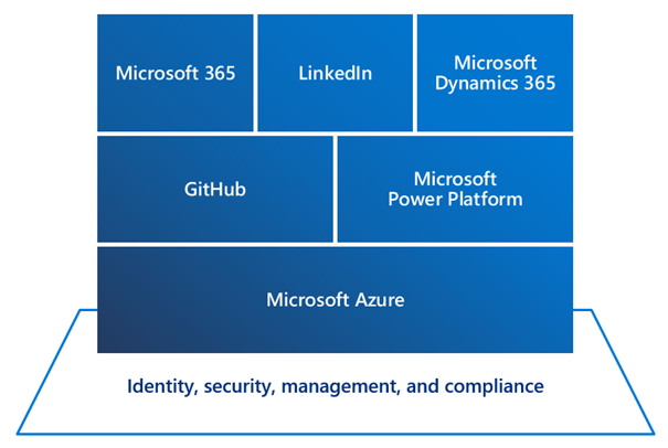 Microsoft stack of its different subbrands - IMD Business School