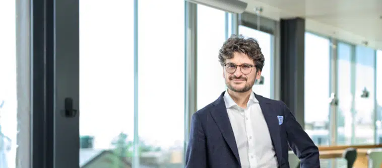 Alfredo de Massis poses during an official IMD Faculty portrait session on IMD Campus on March 9, 2022 in Lausanne, Switzerland. (Francois Wavre/IMD) - IMD Business School