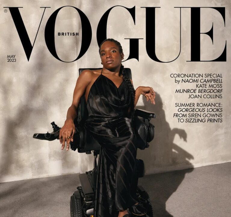 The Antiguan American model Aaron Rose Philips became the first ever black, transgender, and physically disabled to star in runway shows for major fashion labels