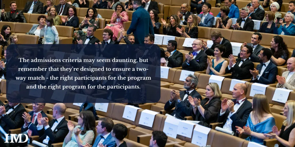admissions - IMD Business School