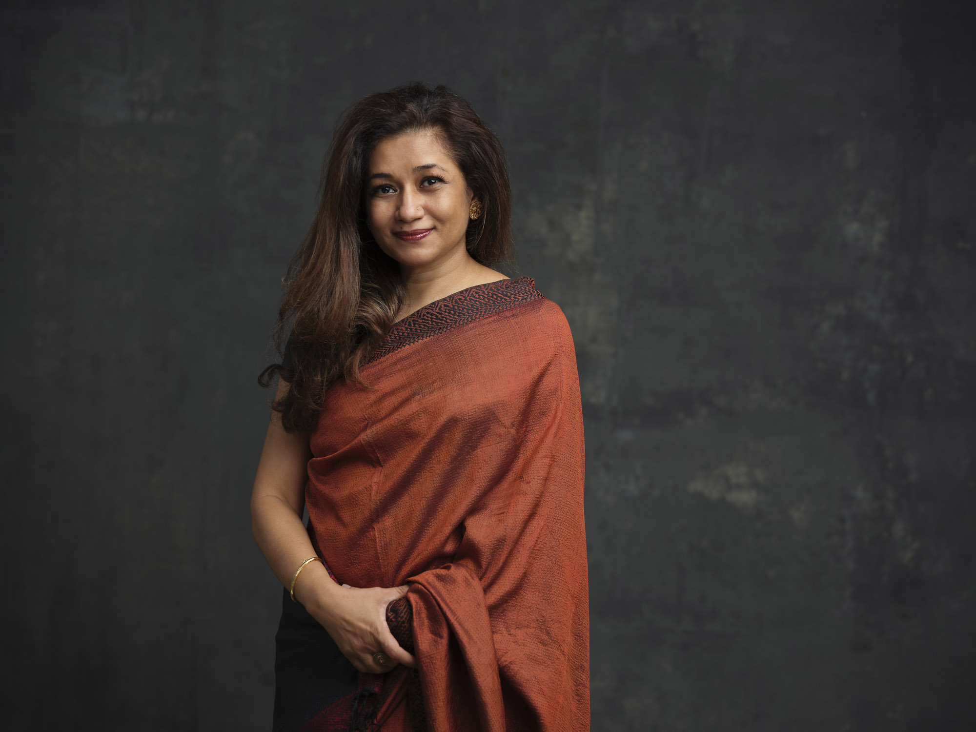 Bio Photo Prof Durreen Shahnaz with background Durreen Shahnaz