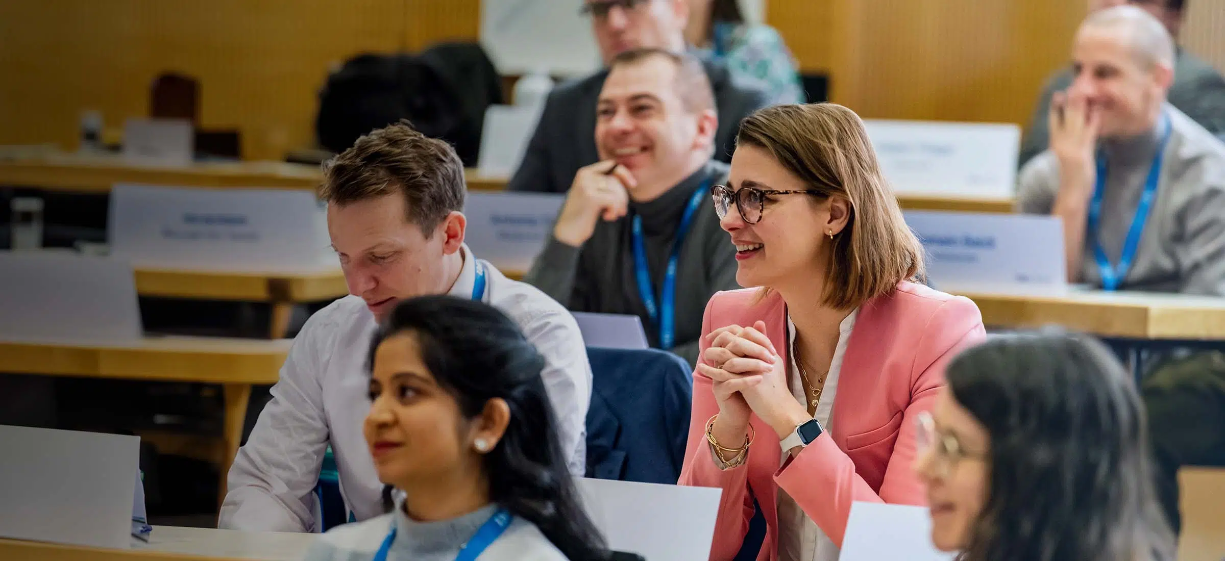 IMD EMBA students in classroom - IMD Business School